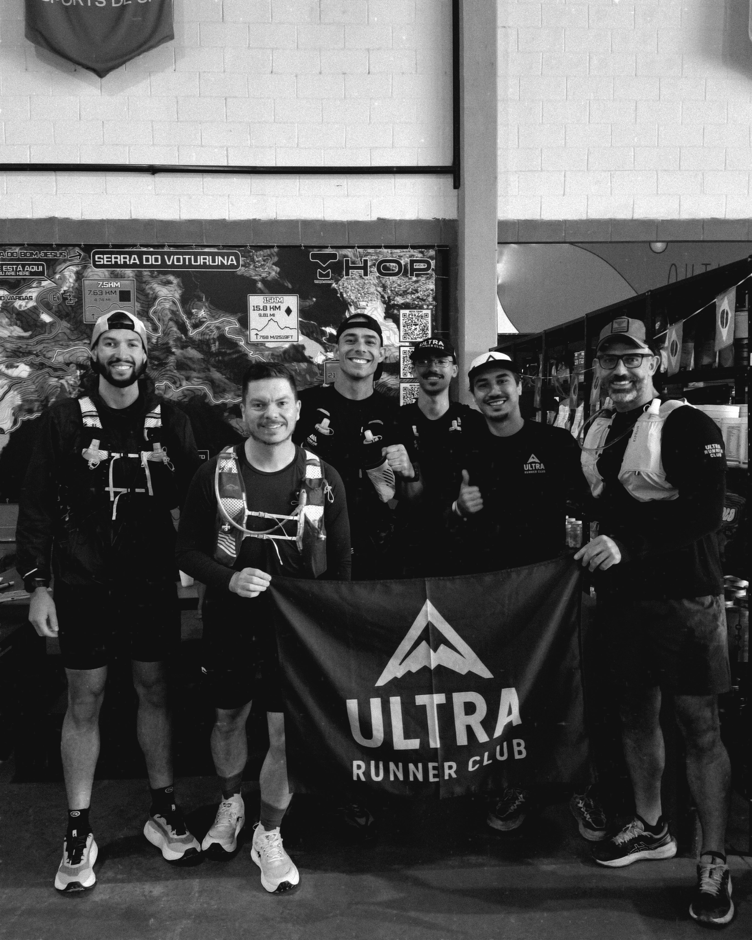 A galera do Ultra Runner Club reunida